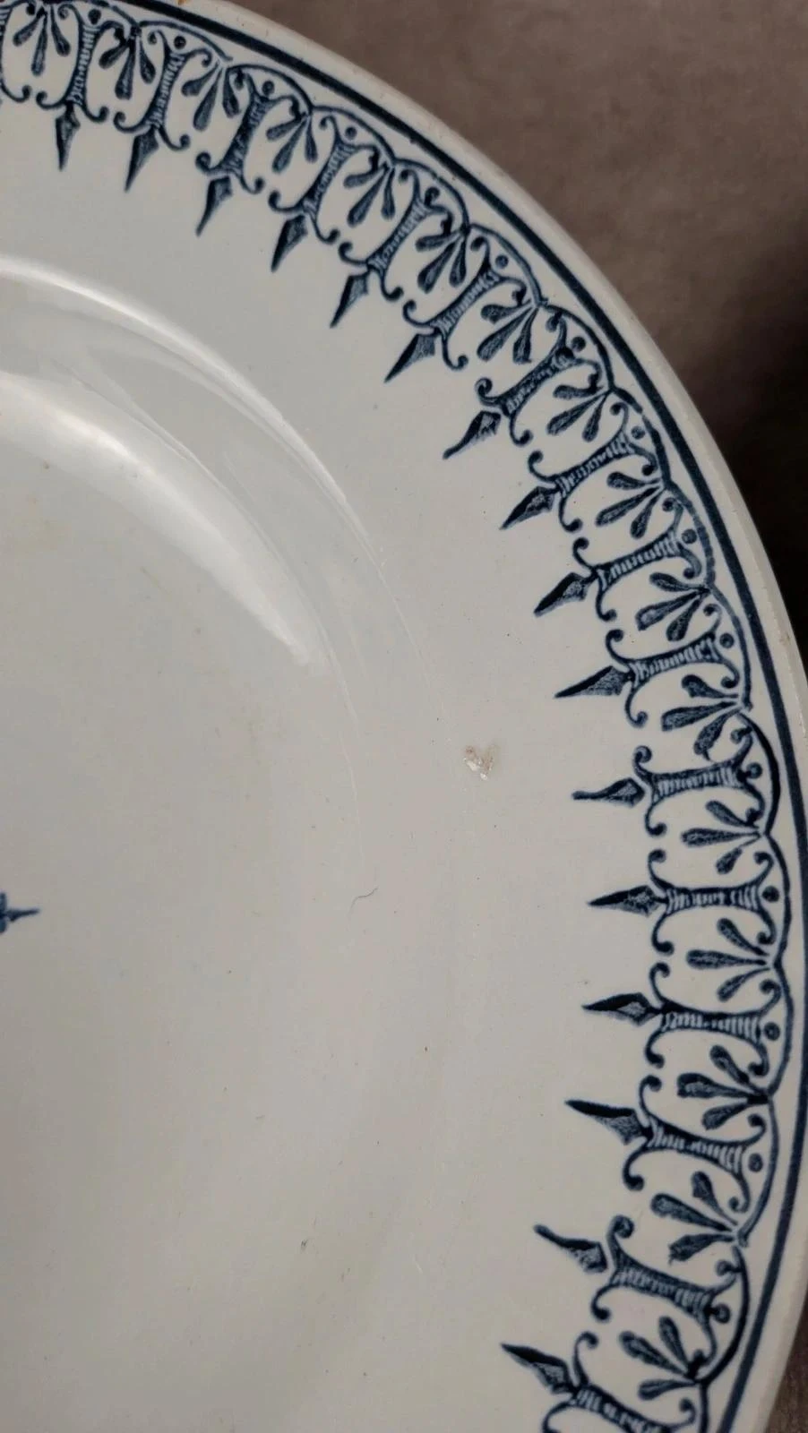 Set of 6 vintage Primax deep plates with classic blue decor – photo 4